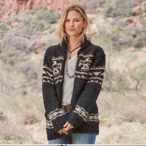 Women's Sundance Eagle cardigan size S/M